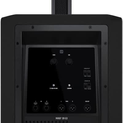 LD Systems Maui 28 G3 Compact Cardioid Column PA System With DSP 2060W (Black) image 20