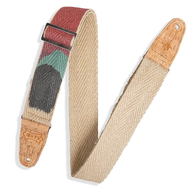 Levy's MH8P 2" Hemp Guitar Strap image 3
