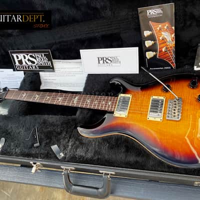 ♚ MINT ♚ 2007 PRS Custom 22 * 10 Top ♚ TOBACCO SUNBURST ♚ TREM ♚ AAA ♚ BIRDS♚ 7.8 LBS ♚ Dragon II♚24 image 14
