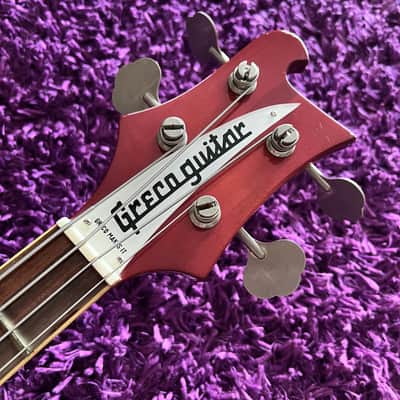 1978 Greco RB-700 Fireglo Bass Guitar (Rickenbacker 4001 Style