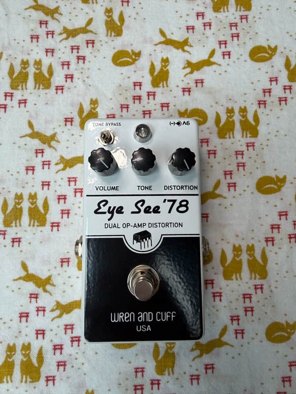 Wren and Cuff Eye See '78 Dual Op-Amp Distortion 2017 - Present - White image 1