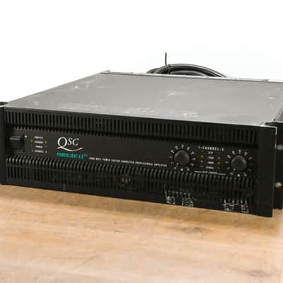 QSC PowerLight 6.0 PFC Power Factor Corrected 2-Channel Power Amplifier CG011UQ image 1