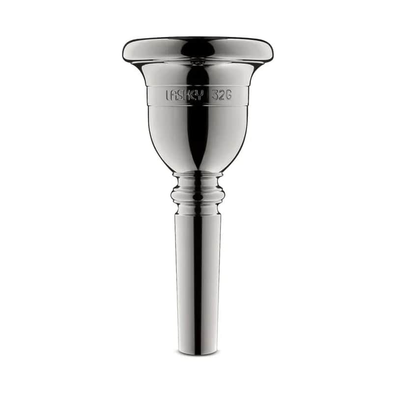Laskey 32G Classic G Series Tuba Mouthpiece (American Shank) image 1