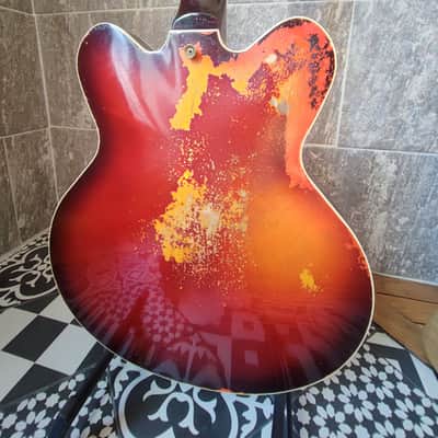 Rock N Roll Relics Lightning - Cherry Burst over Cinnamon image 4