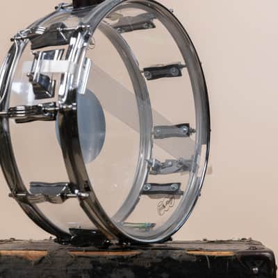 Ludwig 5x14 Clear Vistalite Reissue Snare Drum image 8