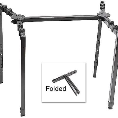 Quik Lok WS-550 Heavy Duty T Stand for Mixing Consoles, DJ, and Digital Pianos image 2
