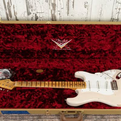 Fender Custom Shop LTD Fat '54 Relic Stratocaster - 2024 - White Blonde image 20