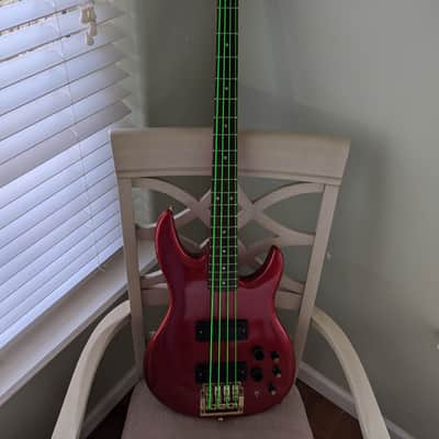 Peavey Dyna-bass 1986 Candy Apple Red image 1