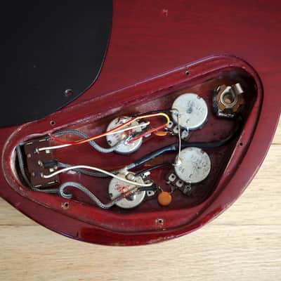 1990 Greco SG Electric Guitar Cherry SS-600 Lawsuit Mint