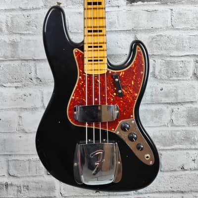 Fender Custom Shop ’68 J BASS JOURNEYMAN RELIC, Aged Black image 3