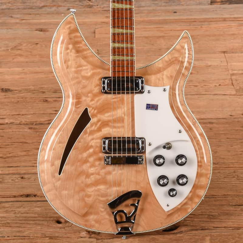 Rickenbacker 381V69 Carved Top Mapleglo 1998 image 1