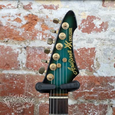 Aria Pro II XX Deluxe V 1982 Blue Black Sunburst MIJ Japan Matsumoku image 13