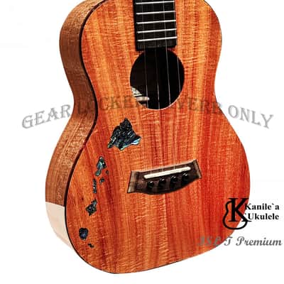Kanile'a ISL T Premium 25th Anniversary Hawaiian Koa handmadeTenor ukulele #27419 image 3