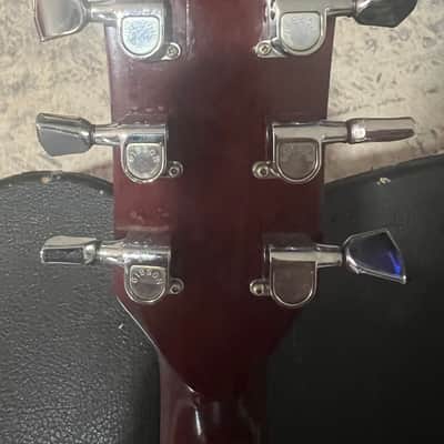 Gibson Hummingbird custom 1978 - Wine red image 4