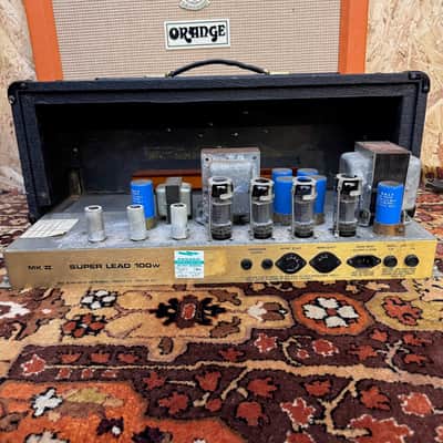 Vintage 1980 Marshall JMP Super Lead 100w MKII Valve Amplifier Head 1970s 1980s image 14