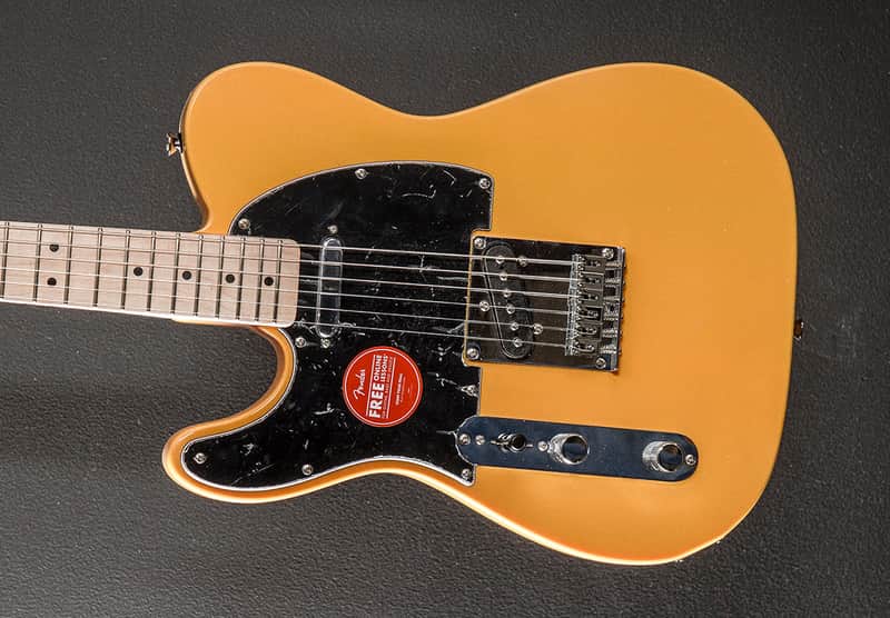 Squier Affinity Series Telecaster Left Hand - Butterscotch Blonde w/Maple image 1