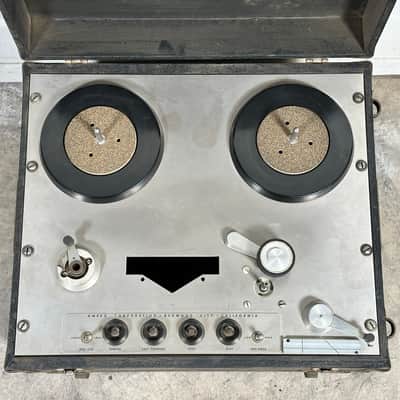 Ampex 350 / 351 Reel To Reel Transport Magnetic Tape Recorder w/ Original Case image 5