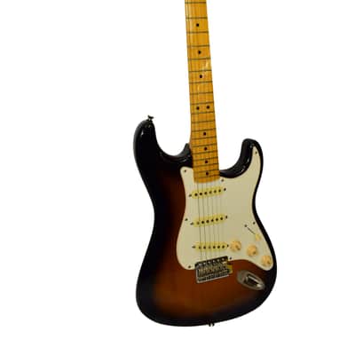 2009 Squier Classic Vibe Stratocaster '50s Electric Guitar, Maple Fingerboard, 2-Color Sunburst image 1