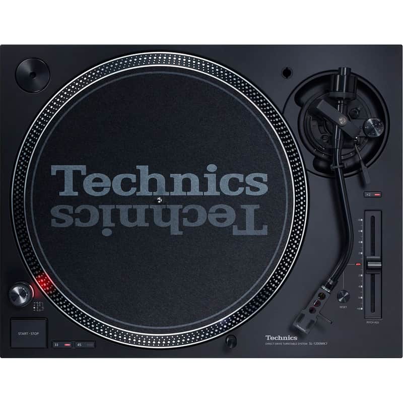 Technics SL-1200MK7 Direct Drive Professional Turntable (Black) image 1