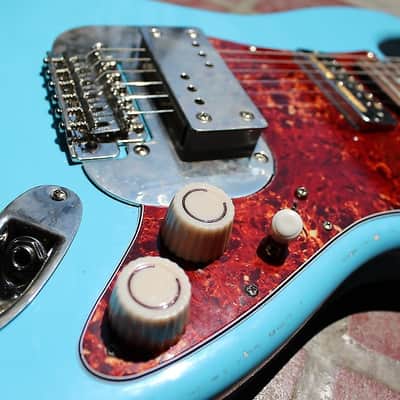 Pre-Order Waterslide Coodercaster Strat/Tele+Lollar 'Supro' Lap Steel, Mojo,Teisco Gold Foil Pickups image 15