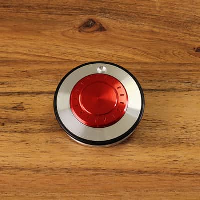 Billet Aluminum MPC 2000XL Jog Data Wheel Upgrade | Akai Red 2-Tone image 1