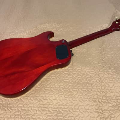 Chet Atkins signed Vantage VTC-40 1996 - Honey Gold/Red “A piece of history” image 3