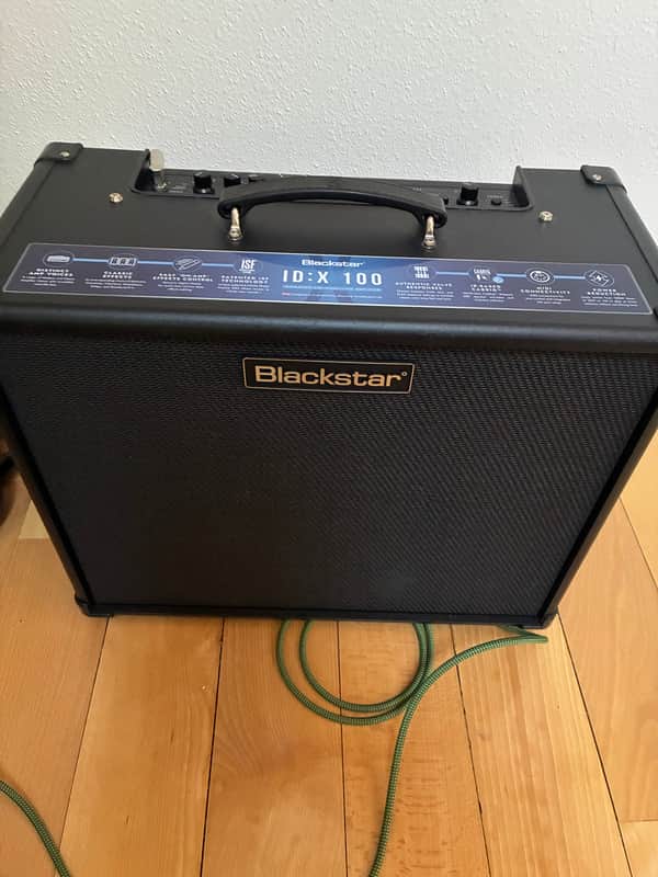 Blackstar ID:X 100 100-Watt 1x12" Digital Modeling Guitar Combo 2025 - Present - Black image 1