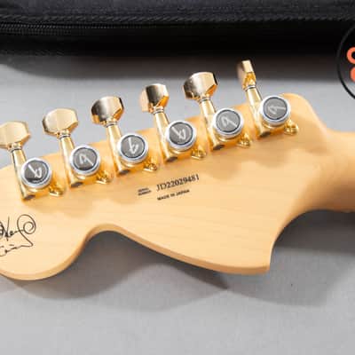 2022 Fender Ken Stratocaster Experiment #1 – Japan Limited, Gold Sparkle image 8
