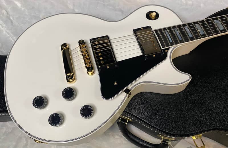 NEW! Gibson Les Paul Custom - Alpine White - Ebony Board - Authorized Dealer - 10 lbs - G06472 image 1