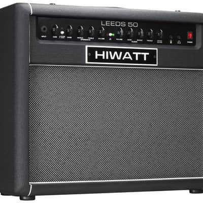 Hiwatt Leeds 50R 50 Watt 2 Channel 1x12" Reverb Guitar Amplifier Combo image 3