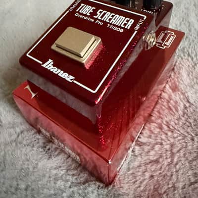 Ibanez TS808 Tube Screamer 40th Anniversary 2019 - Ruby Red Sparkle image 3
