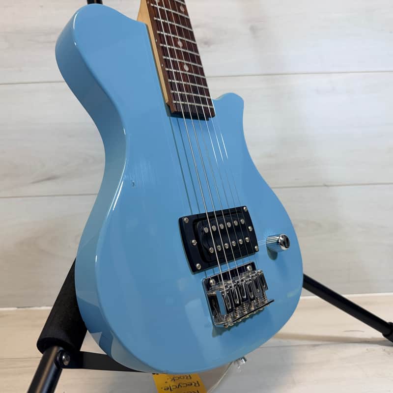First Act ME263 1/2 Size Mini Electric Guitar Light Blue 2000s–2010s
