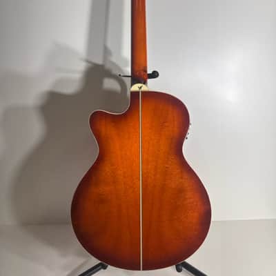 Washburn EA15ITB Festival Series Mini Jumbo with Electronics 2010s - Ice Tea Burst image 7