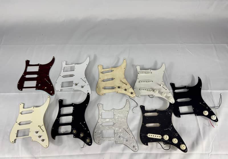 Miscellaneous Lot of 9 Pickguards *For Parts* - Various image 1