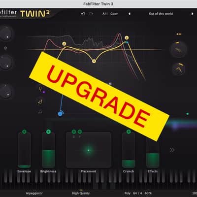 FabFilter Twin 3 Analog Synth Plugin for Producers: (Upgrade from Twin 2, Download) image 4