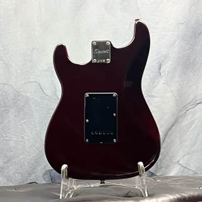 Squier Classic Vibe 70s Stratocaster Loaded HSS Body Walnut Mocha Brown image 2