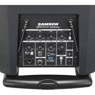 Samson SAXP310W-K Portable PA System with Wireless Microphone (K: 470 to 494 MHz) - 10" image 6
