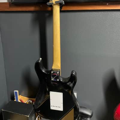 Fender Stratocaster 1989 - Black and White - Left-Handed image 2