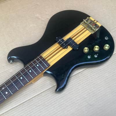 Westone Thunder 1 A Lefthand Lefthanded bass made in Japan active 18 volt  ULTRA RARE Lefty model image 2