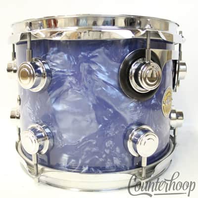 DW 10x8"Collectors Series"Navy Blue Diamond"Rack Tom Drum Workshop"All-Maple"USA image 4