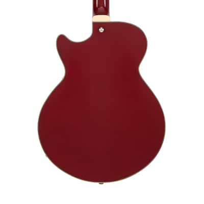 D'Angelico Premier SS Semi-Hollow Electric Guitar - Burnt Red - Open Box image 7