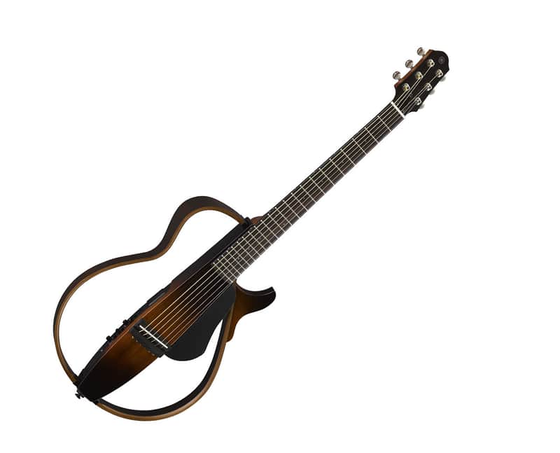 Yamaha SLG200S Silent Guitar Trans Black image 1