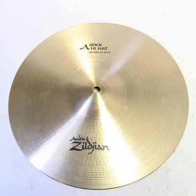 ZILDJIAN A.Zildjian ROCK HI-HAT 14-inch 1310/1494 Zildjian Hi-Hat Cymbal (06/26) image 6