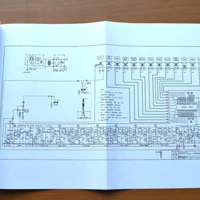 CRB Diamond 725 Rhythm Machine Schematic Diagrams (Service manual repair) Schema elettrico image 3