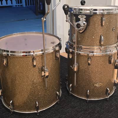 Pearl Masters Maple MCX - Bronze Glass Sparkle - 24, 13, 14, 16 image 4