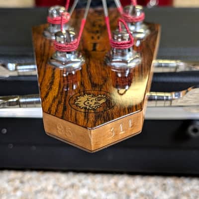 RICK TURNER 1995 Electroline 1 Lined Fretless Bass Guitar - Piezo Pickups, only 7.7 lbs! image 11