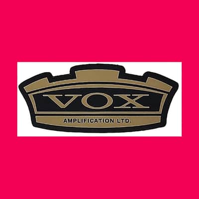 VOX AMPS STICKER (2 PACK) INSANELY RARE LIMITED EDITION GUITAR AMPLIFIER CUSTOM AMPLIFICATION CASE CANDY DECAL FREE SHIPPING! image 3