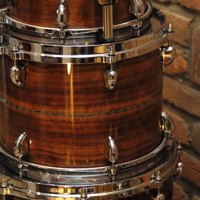 Tama Star Bubinga drumset 5 pc- Natural Laurel image 8