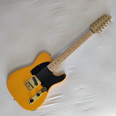Custom 12-String Telecaster - Butterscotch Blonde with Gold