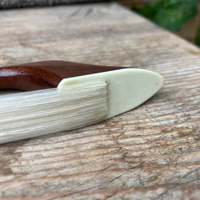 Double Bass French Bow - Erich Steiner - Fully Refurbed - New Hair - Excellent image 6